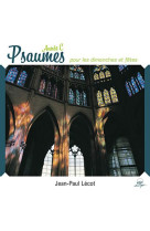 PSAUMES POUR LES DIMANCHES ET FETES ANNEE C COFFRET 3 CD - LECOT JEAN-PAUL - NC