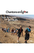 CHANTONS EN EGLISE - SUR LES PAS DE JESUS - 22 CHANTS POUR LE PELERINAGE - COLLECTIF - NC