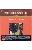 CHEFS-D-OEUVRES DE LA MUSIQUE SACREE VOL 1 (10 CD) CANTATES ET ORATORIOS - COLLECTIF - NC