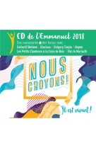 CD IL EST VIVANT / NOUS CROYONS / CD 64 (DOUBLE CD) - CHANTS IL EST VIVANT - NC