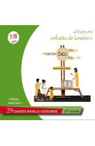 VIVEZ EN ENFANTS DE LUMIERE CD 29 CHANTS POUR LA CATECHESE 1ERE ANNEE -  Collectif - LAETITIA