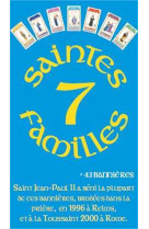 JEU DE CARTES 7 FAMILLES SAINTES -  Association Bannières 2000 - BANNIERES 2000