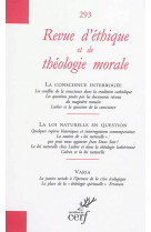 REVUE D-ETHIQUE ET DE THEOLOGIE MORALE NO 293 - COLLECTIF - Cerf