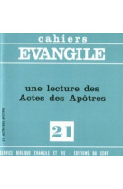 LECTURE DES ACTES DES APOTRES (P. GIBERT NO  21 - Edouard Cothenet - CERF