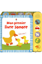 MON PREMIER LIVRE SONORE COIN COIN - BAGGOTT STELLA - USBORNE