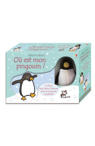 COFFRET OU EST MON PINGOUIN ? (LIVRE ET PELUCHE) - WATT FIONA - Usborne