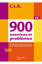 CLR 900 EXERCICES ET PROBLEMES CE - LIVRE D E L-ELEVE - ED.2010 - LUCAS JEAN-CLAUDE - HACHETTE