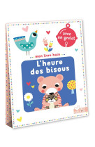 MON LIVRE BAIN - L-HEURE DES BISOUS - AVEC UN GRELOT - LEDESMA SOPHIE - HACHETTE