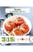 RECETTES A MOINS DE 5 EUROS - XXX - Larousse