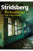 BECKOMBERGA - STRIDSBERG SARA - Gallimard