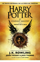 HARRY POTTER ET L-ENFANT MAUDIT - PARTIES I ET II - ROWLING/TIFFANY - Gallimard-Jeunesse