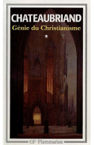 GENIE DU CHRISTIANISME  T1 - CHATEAUBRIAND RENE D - FLAMMARION