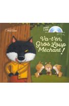 HISTOIRES EN MUSIQUE - VA-T-EN GROS LOUP MECHANT (+ CD) (LES) - CHAPOUTON/GAUTIER - FLAMMARION