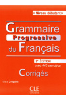 GRAMMAIRE PROGRESSIVE DU FRANCAIS -  Collectif - CLE INTERNAT