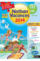 CAHIER DE VACANCES 2014 TOUT EN UN CE2/CM1 - Pascale Chavanette-Iglesia - NATHAN