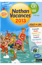 CAHIER DE VACANCES 2013 TOUT EN UN CE1/CE2 - Pierre Colin - NATHAN