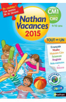 CAHIER DE VACANCES 2015 PRIMAIRE CM1/CM2 - COLLECTIF - Nathan