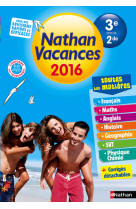 CAHIER DE VACANCES 2016 TOUT EN UN DE LA 3E ME VERS LA 2DE - Hélène Maggiori-Kalnin - NATHAN