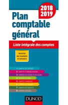 PLAN COMPTABLE GENERAL 2018/2019 - 19E ED. - LISTE INTEGRALE DES COMPTES - DISLE CHARLOTTE - DUNOD