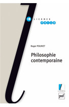 PHILOSOPHIE CONTEMPORAINE - POUIVET ROGER - PUF