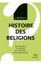 HISTOIRE DES RELIGIONS - COLLECTIF - PUF