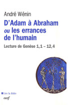 D-ADAM A ABRAHAM - WENIN ANDRE - CERF