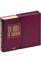 BIBLE DE JERUSALEM POCHE VINYL BORDEAUX -  Ecole Biblique de Jerusalem - CERF