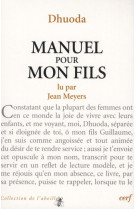 MANUEL POUR MON FILS DE DHUODA - MEYERS J - CERF