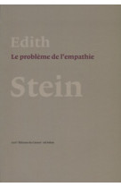 PROBLEME DE L'EMPATHIE (LE) - Edith Stein - CERF