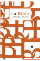 BIBLE EN FRANCAIS COURANT BLANCHE ET ROUGE - COLLECTIF - CERF