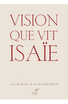 VISION QUE VIT ISAIE - LE BOULLUEC A - Cerf