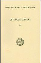 NOMS DIVINS / LA THEOLOGIE MYSTIQUE T1 - PSEUDO DENYS L-AEROP - Cerf