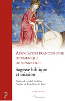 SAGESSE BIBLIQUE ET MISSION - ASSOCIATION CAR - Cerf-Alpha