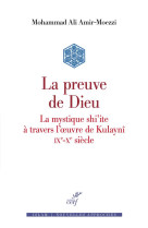 PREUVE DE DIEU - AMIR-MOEZZI ALI - CERF