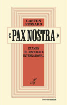 PAX NOSTRA (NED) - FESSARD GASTON - CERF