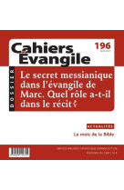 CAHIER EVANGILE N*196 JUIN 2021 - COLLECTIF - NC