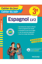 2016 CAHIER DU JOUR CAHIER DU SOIR ESPAGNOL 3E LV2 14 15 ANS - XXX - Magnard