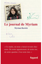 JOURNAL DE MYRIAM - LOBJOIS PHILIPPE - Fayard