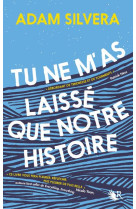 TU NE M-AS LAISSE QUE L-HISTOIRE - SILVERA ADAM - ROBERT LAFFONT