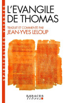 EVANGILE DE THOMAS (L-) - LELOUP JEAN-YVES - ALBIN MICHEL