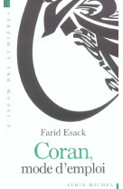 CORAN MODE D-EMPLOI - ESACK FARID - ALBIN MICHEL