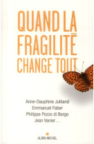 QUAND LA FRAGILITE CHANGE TOUT - VANIER JEAN - Albin Michel