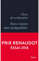 AVEC TOUTES MES SYMPATHIES - DE LAMBERTERIE OLIVI - STOCK