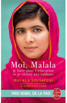 MOI, MALALA - YOUSAFZAI MALALA - Le Livre de poche