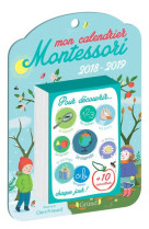 MON CALENDRIER MONTESSORI - SANTINI CELINE - GRUND