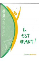 CARNET DE CHANTS 2013 - GRAND FORMAT - IL E ST VIVANT ! - COLLECTIF - Ed. de l'Emmanuel