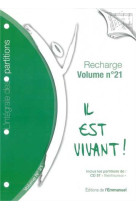 RECHARGE PARTITIONS  N*21 IL EST VIVANT - COLLECTIF - EMMANUEL