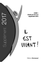 SUPPLEMENT 2017 PETIT FORMAT CARNET DE CHANT IL EST VIVANT ! - CHANTS IL EST VIVANT - Ed. de l'Emmanuel