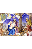 CALENDRIER DE L-AVENT PETIT JESUS EST NE - CAMPINOTI LUCIA - Minedition