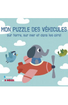 MON PUZZLE DES VEHICULES - COLLECTIF - THOMAS JEUNESSE